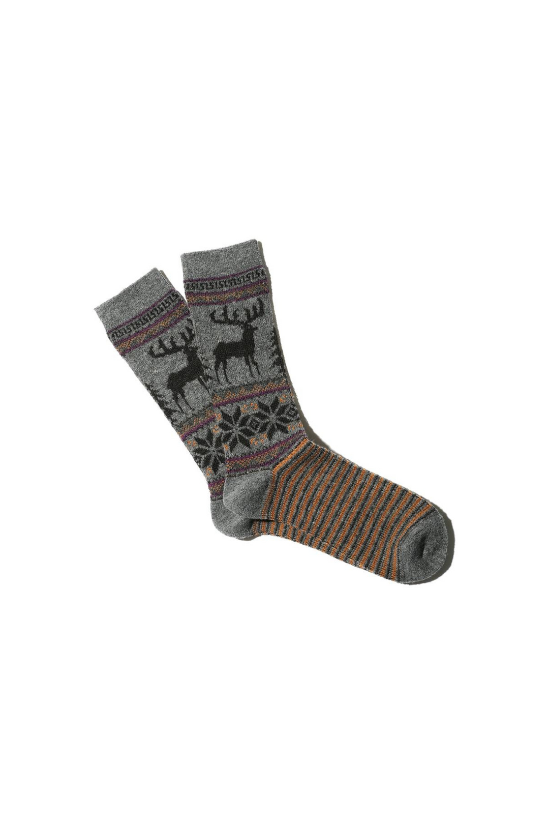 Anonymous ISM Wool Deer JQ Crew Sock