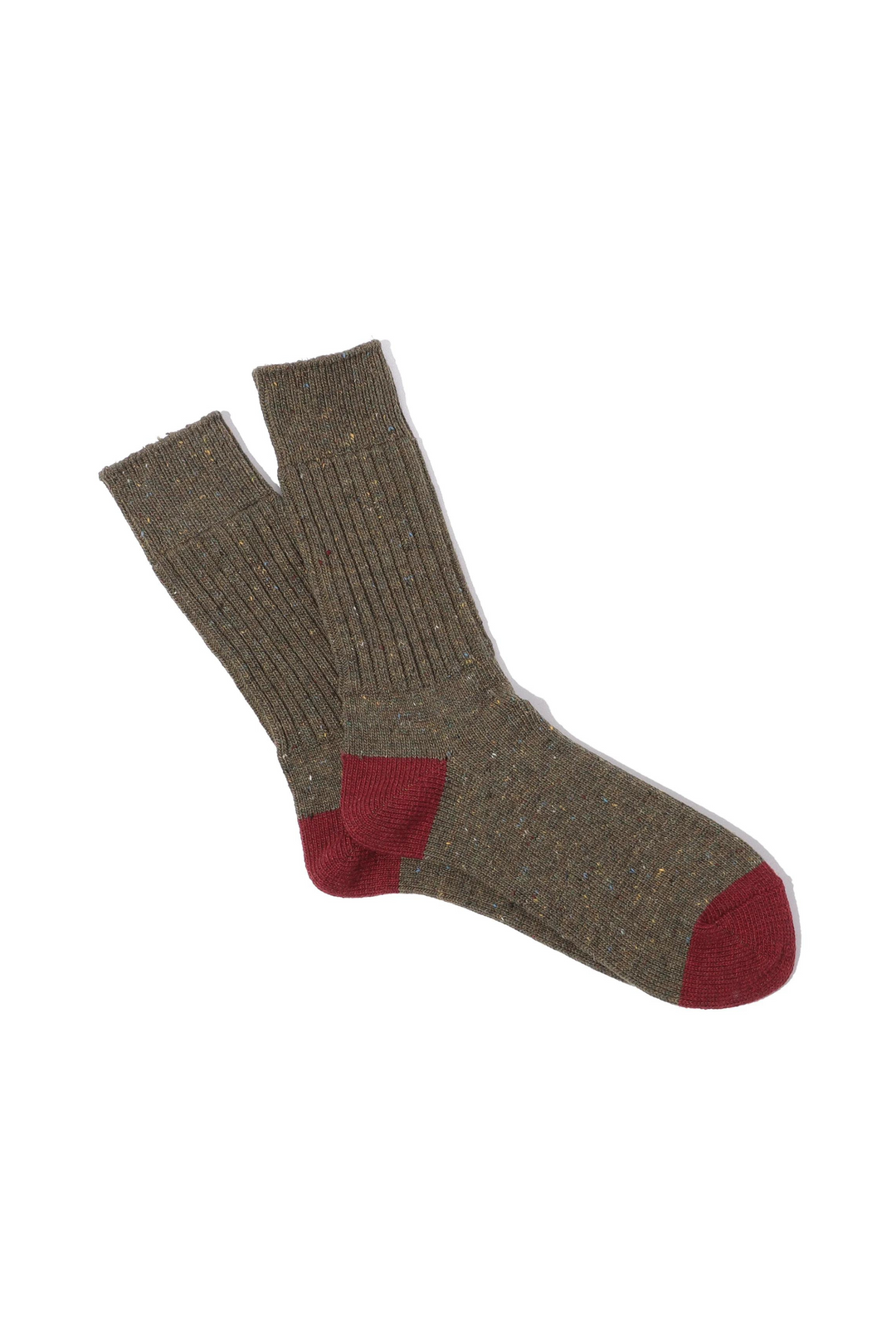 Anonymous ISM Tweed Nep Crew Sock