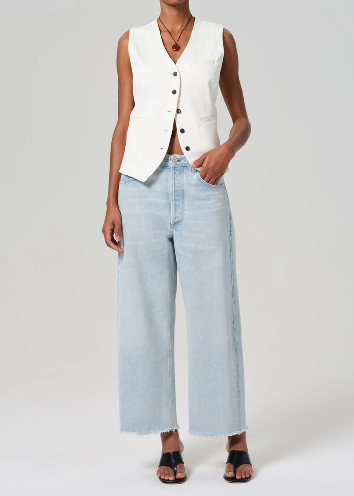 CITIZENS OF HUMANITY AYLA RAW HEM CROP JEAN