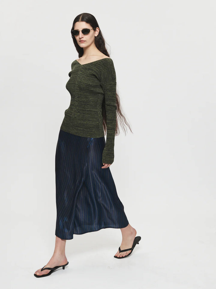 6397 DRAPED SKIRT