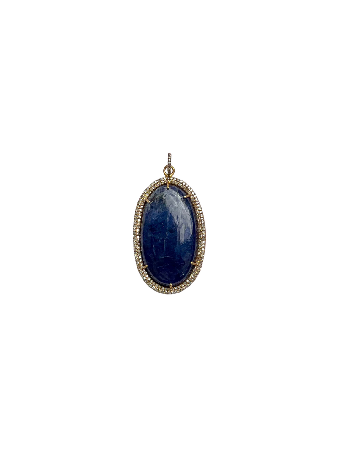 The Woods Fine Jewelry 14kt Gold Over Brass Sodalite Pendant
