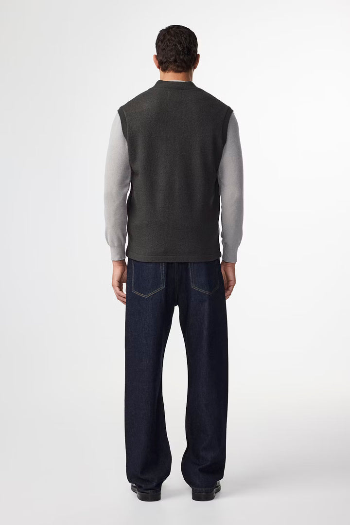 NN07 BOILED WOOL VEST