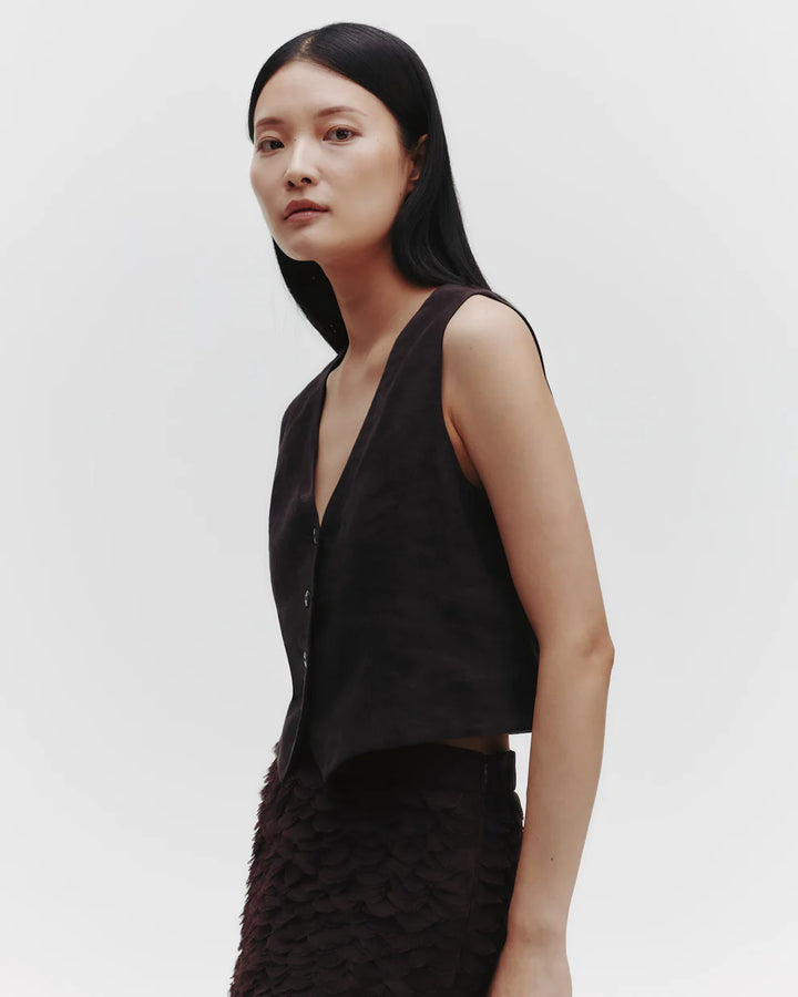 TWP KIKI'S VEST IN LINEN