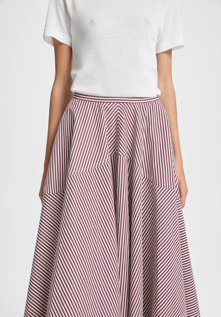 BITE STUDIOS MAXIME STRIPED SKIRT