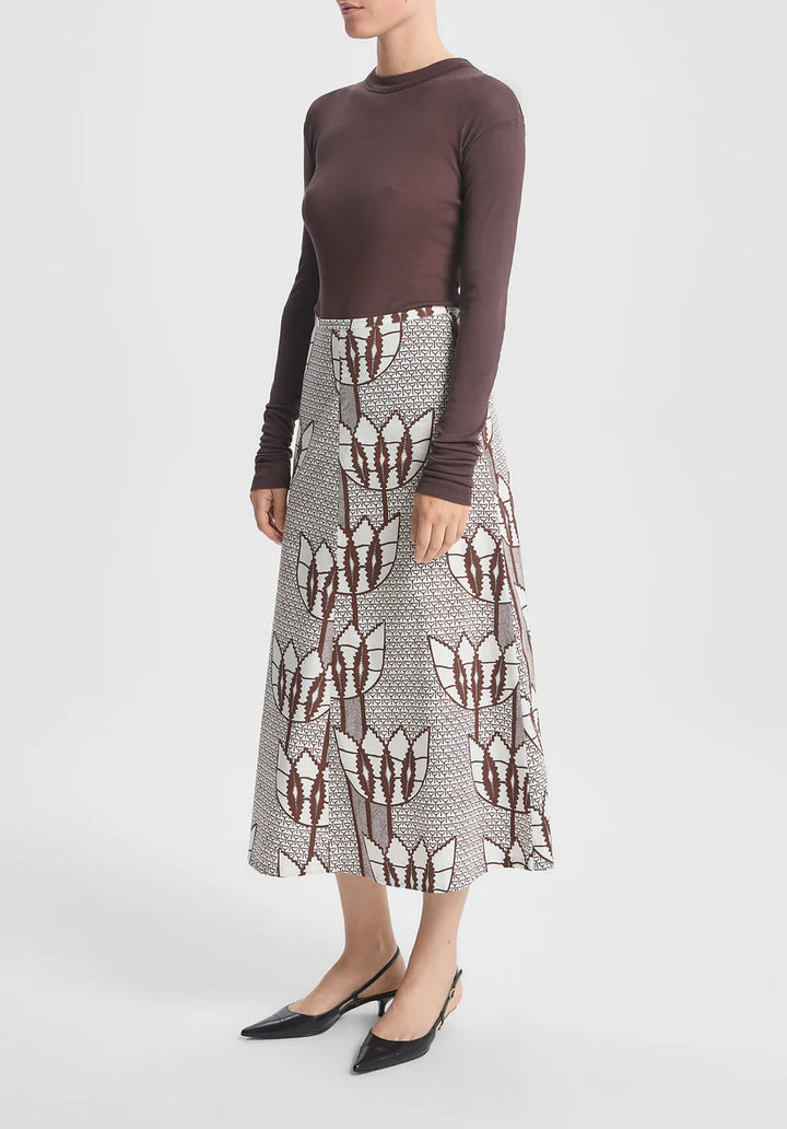 BITE STUDIOS AQUILONE PRINTED SKIRT