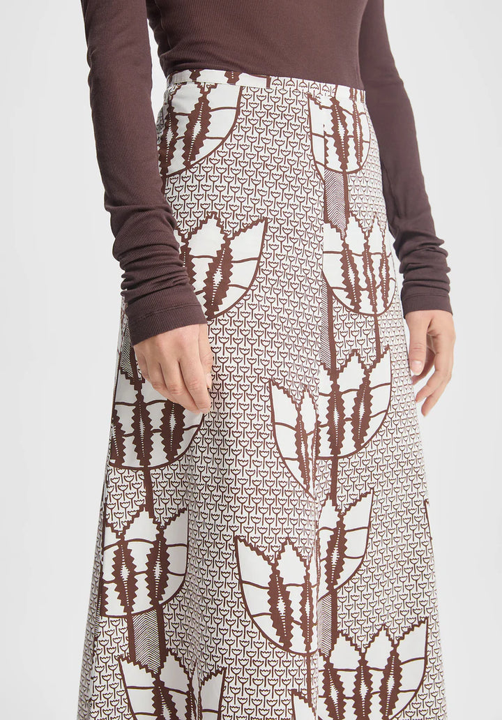 BITE STUDIOS AQUILONE PRINTED SKIRT