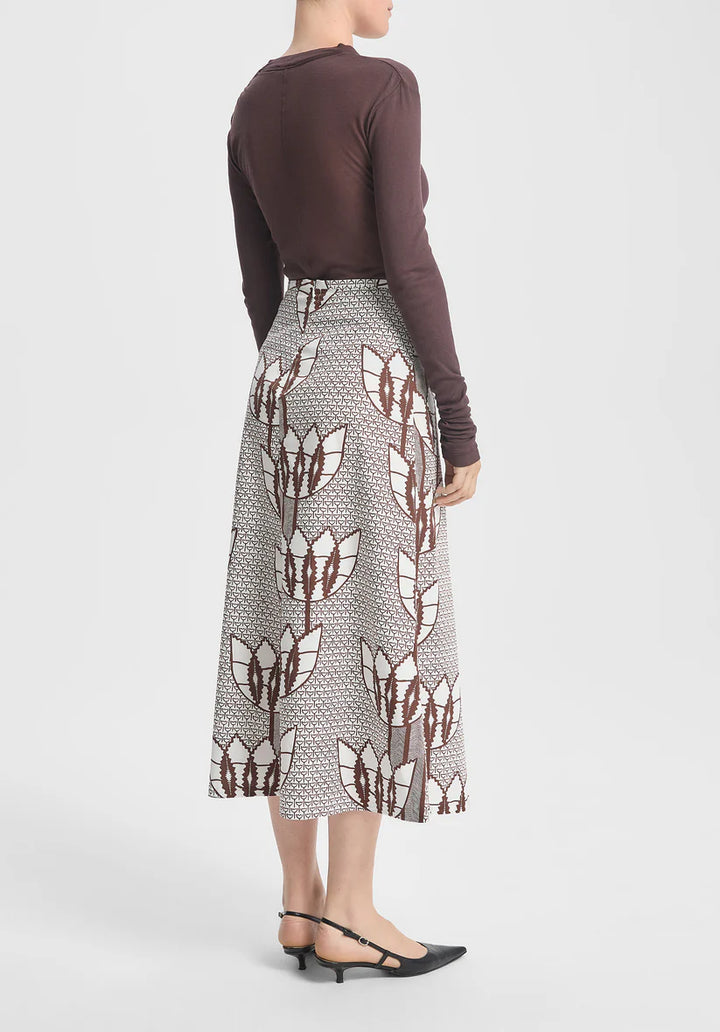 BITE STUDIOS AQUILONE PRINTED SKIRT