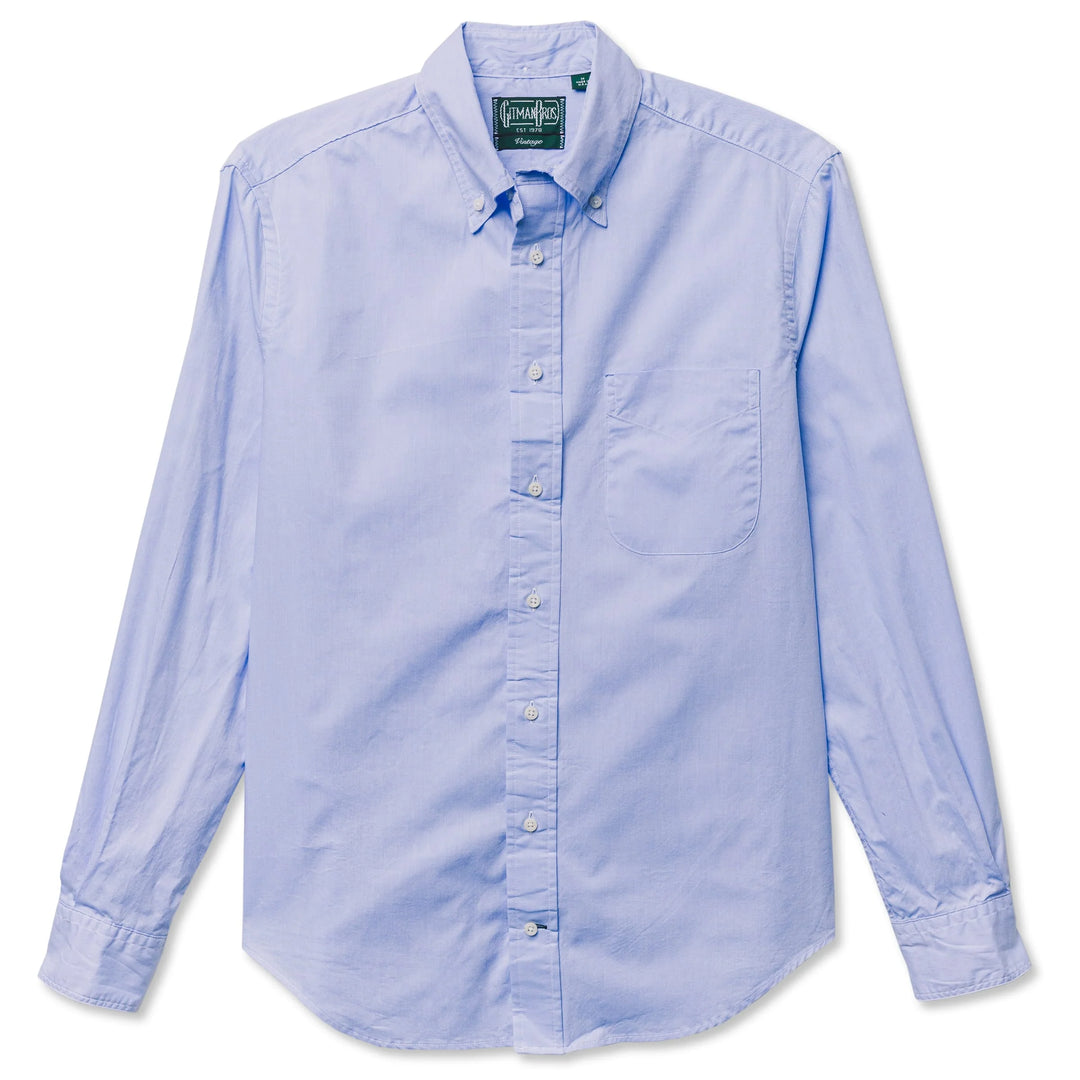 Gitman Vintage Blue Zephyr Shirt