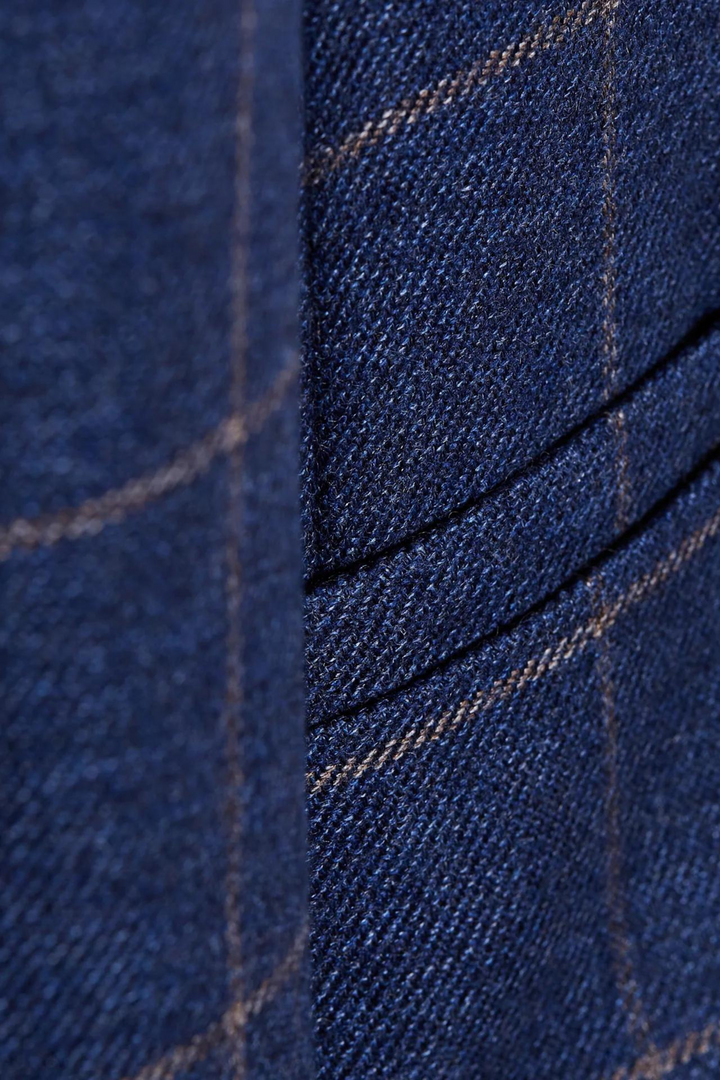 Luciano Barbera Cashmere Window Pane Jacket