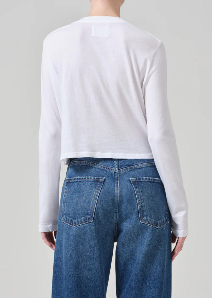 CITIZENS OF HUMANITY SABINE CROP LONGSLEEVE