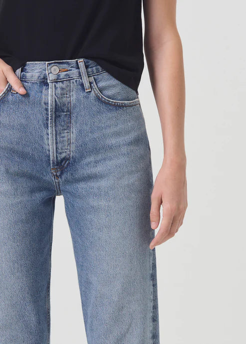 AGOLDE 90'S PINCH WAIST HIGH RISE STRAIGHT JEAN