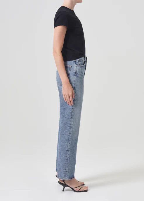 AGOLDE 90'S PINCH WAIST HIGH RISE STRAIGHT JEAN