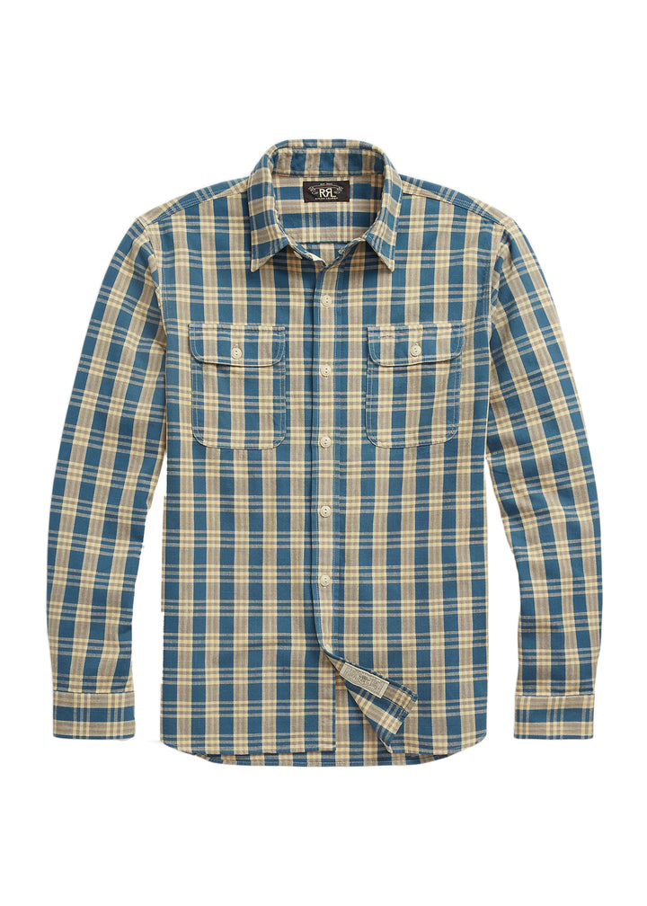 RRL Plaid Woven Workshirt