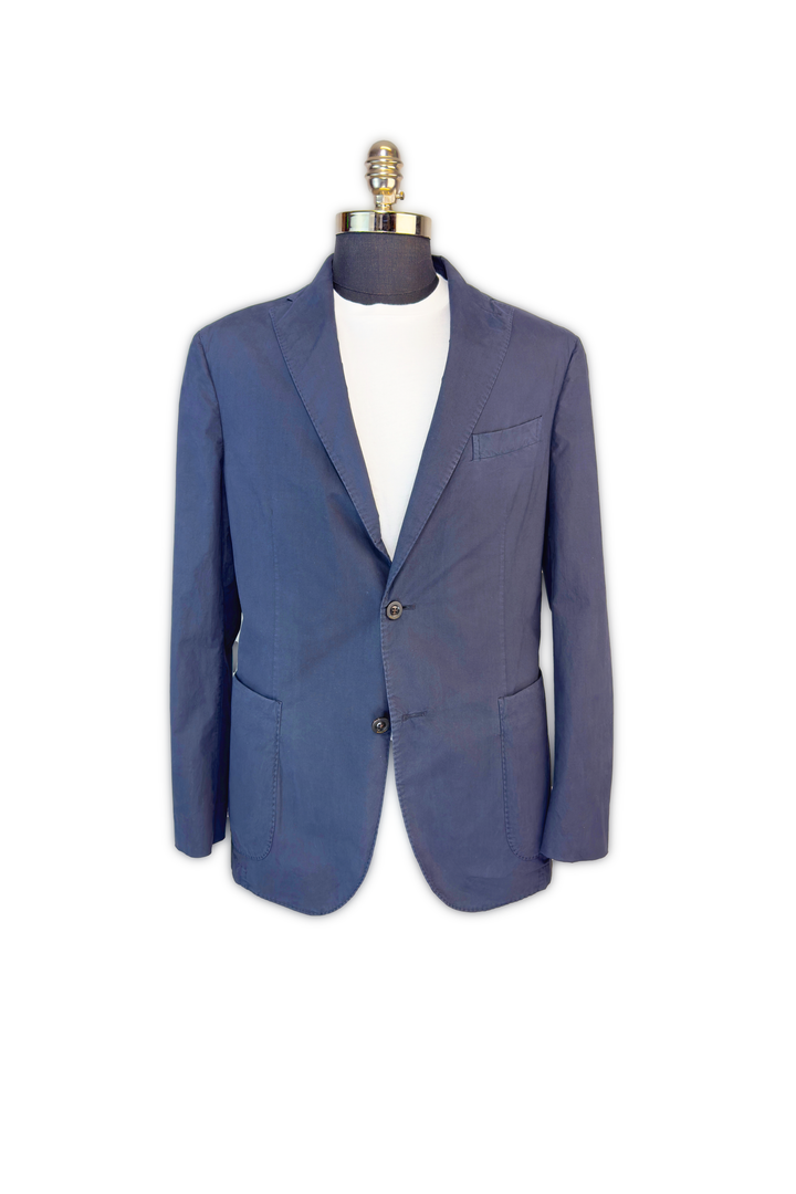 BOGLIOLI NAVY COTTON JACKET