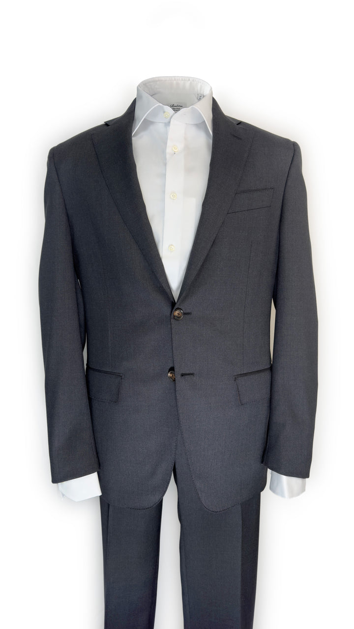 LUCIANO BARBERA WOOL TWILL SUIT