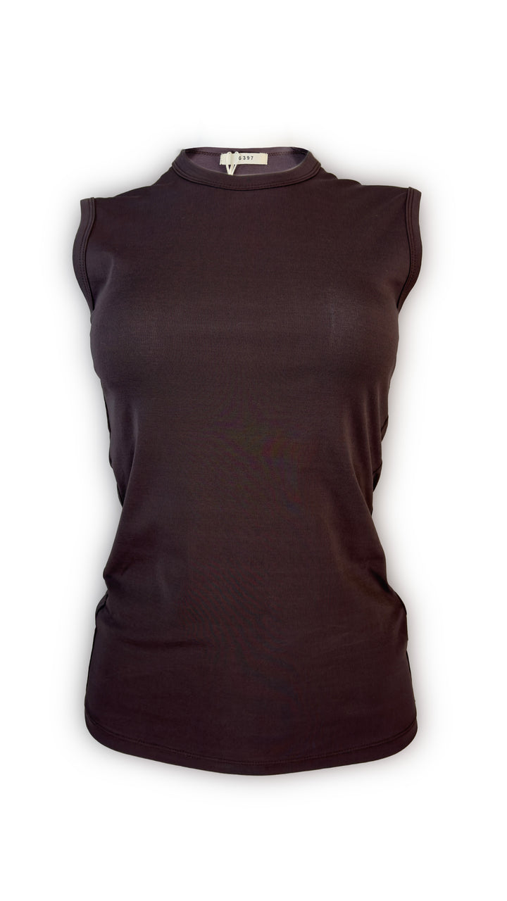 6397 SLIM SLEEVELESS TEE