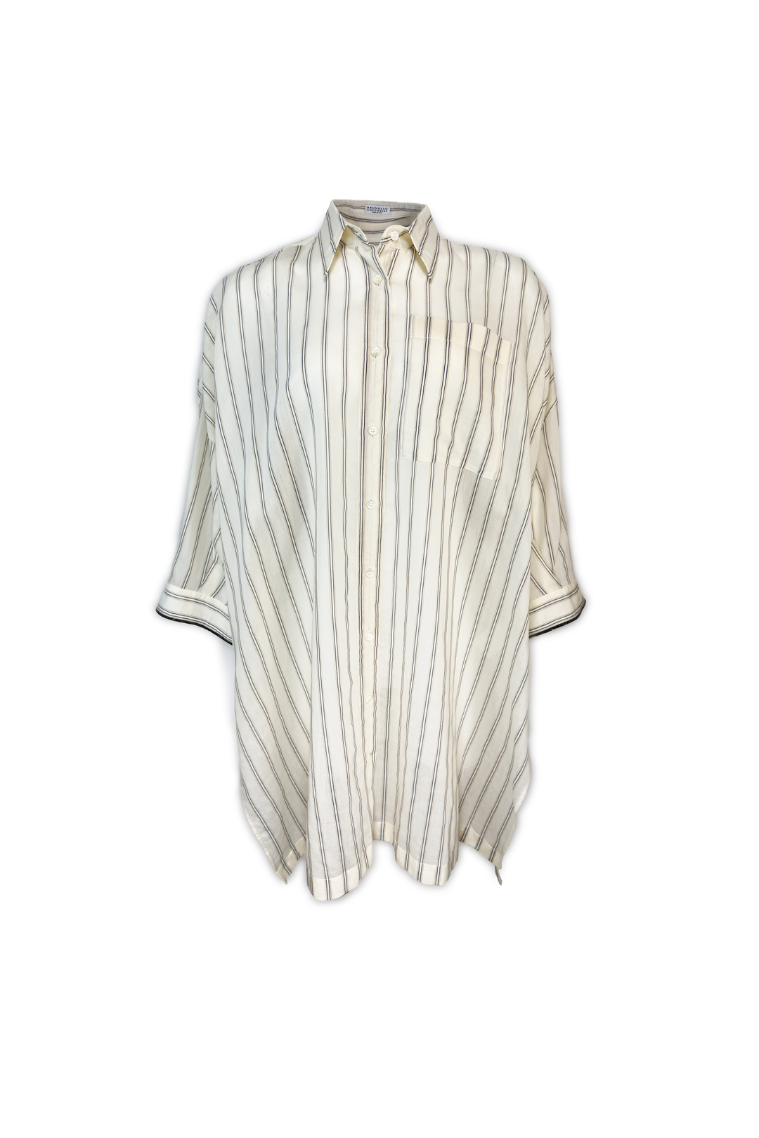 BRUNELLO CUCINELLI STRIPED SHIRT