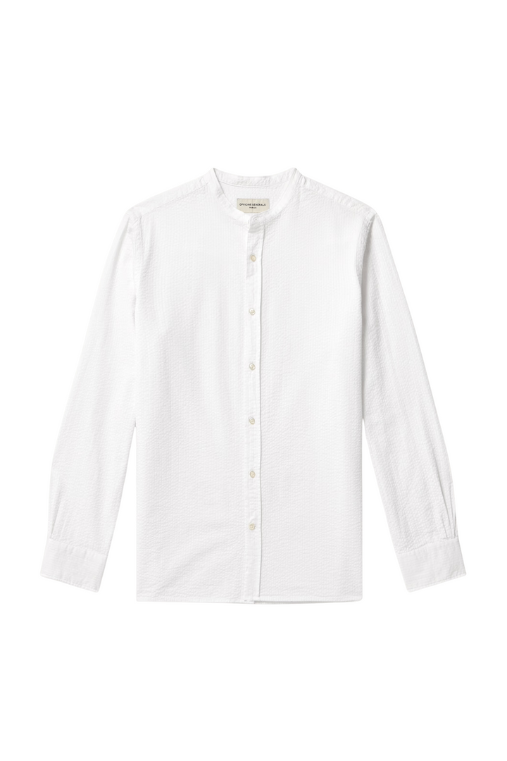 Officine Generale Seersucker Gaston Shirt