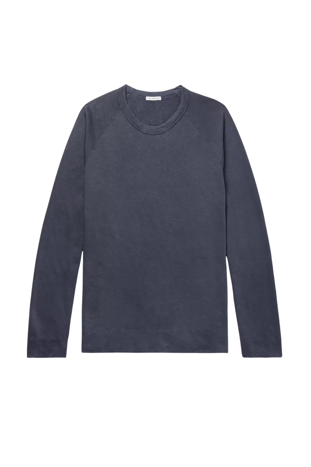 James Perse Vintage Terry Crewneck in Deep Navy