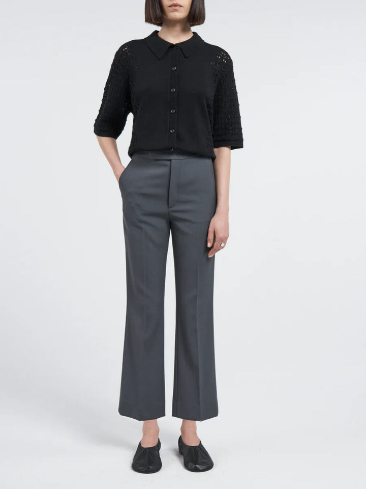 MARIA MCMANUS HIGH WAISTED CROP TROUSERS