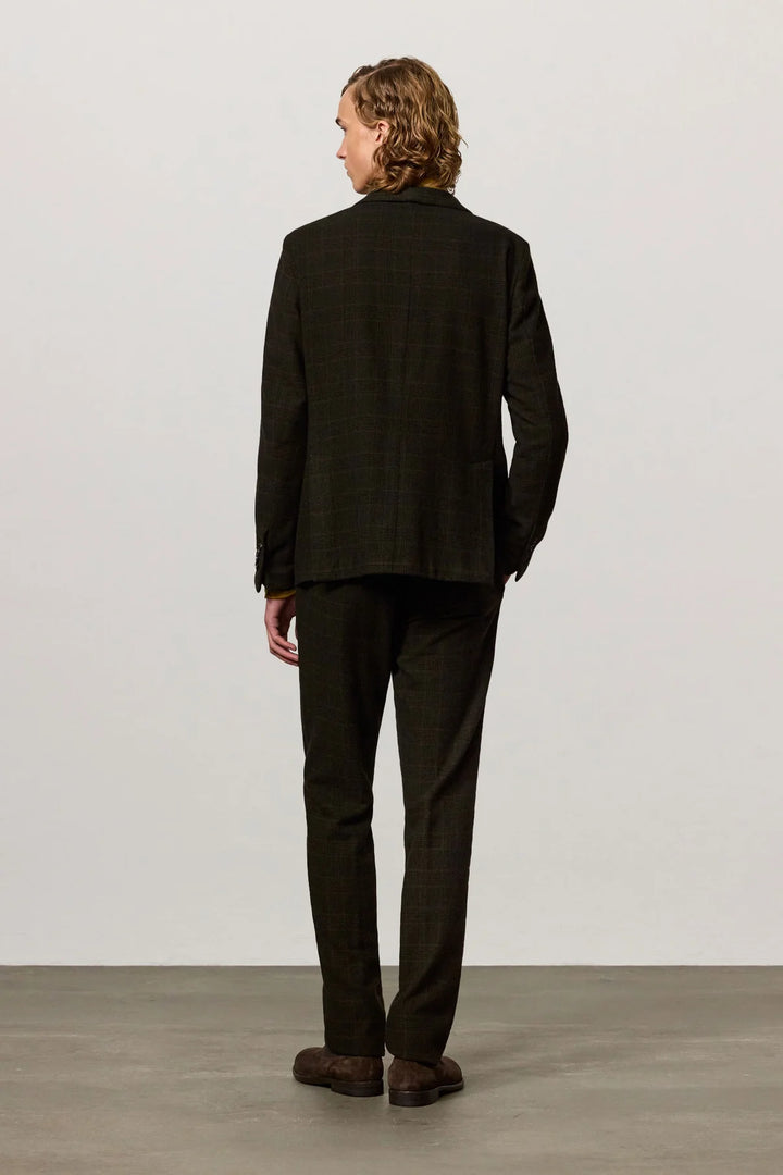 MASSIMO ALBA DARK OLIVE WOOL JACKET