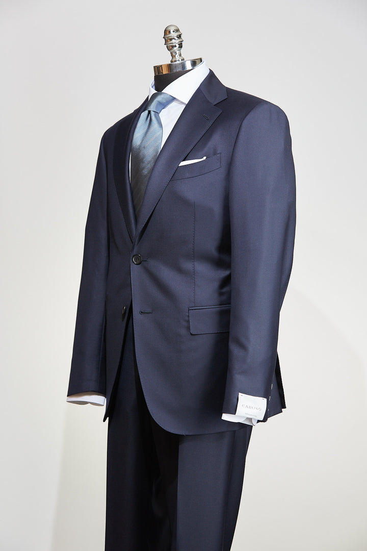 Caruso Navy Norma Two Piece Suit