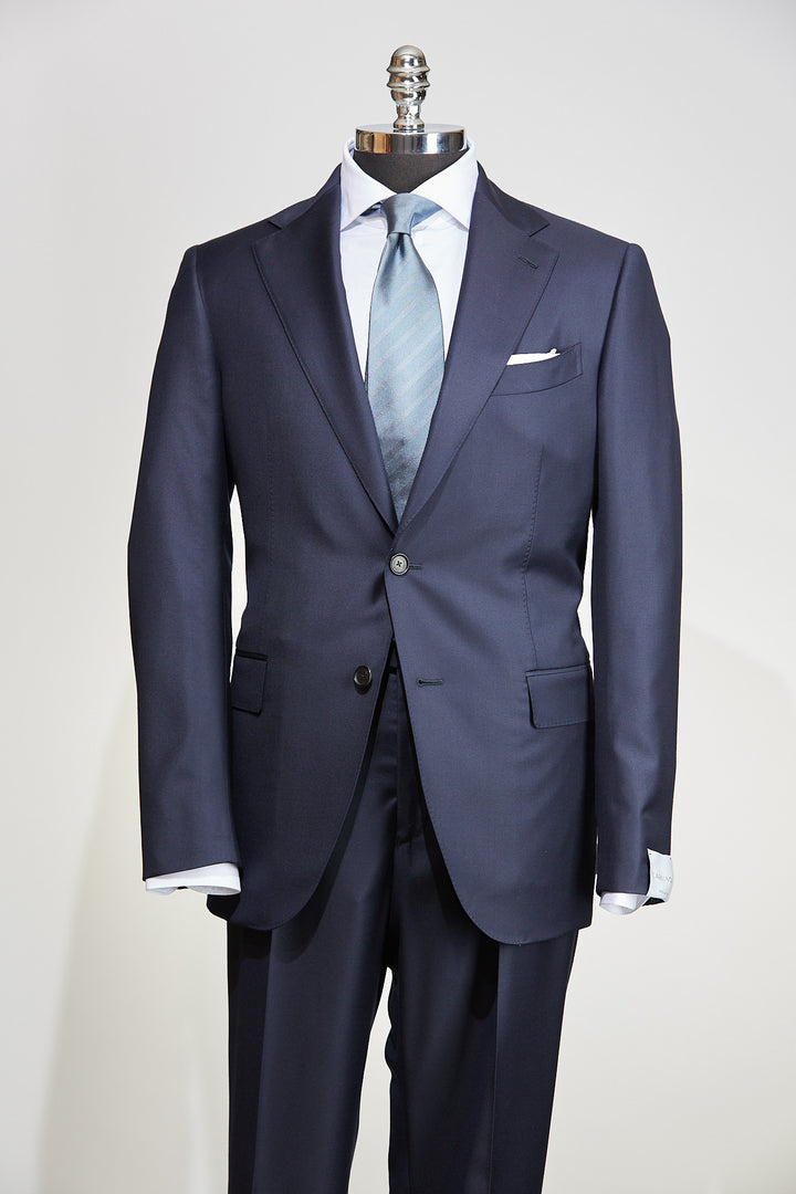 Caruso Navy Norma Two Piece Suit