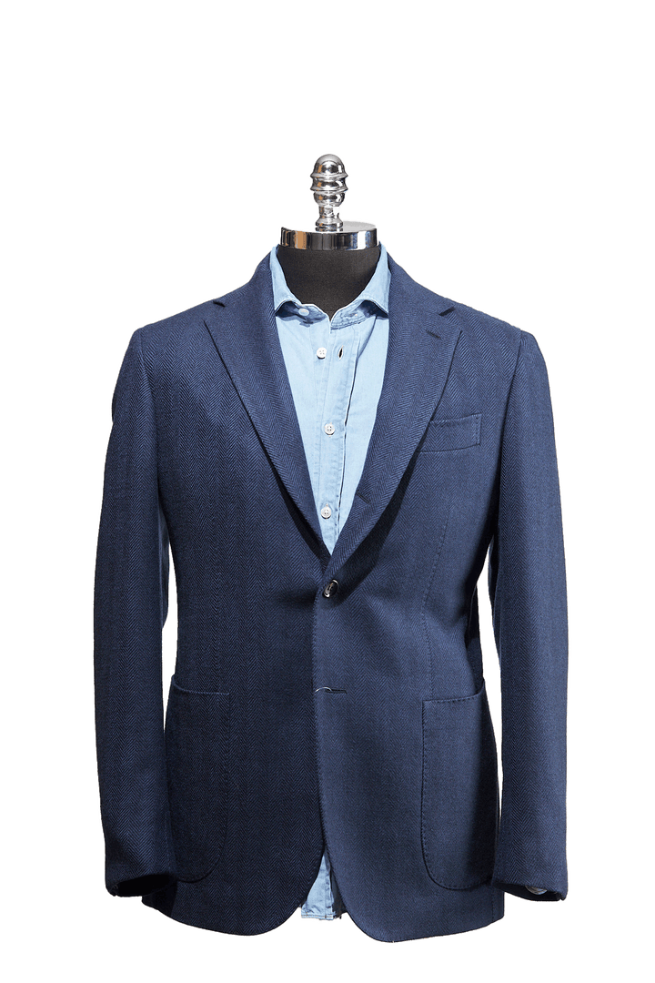 Stiles Latino Navy Chevron Jacket