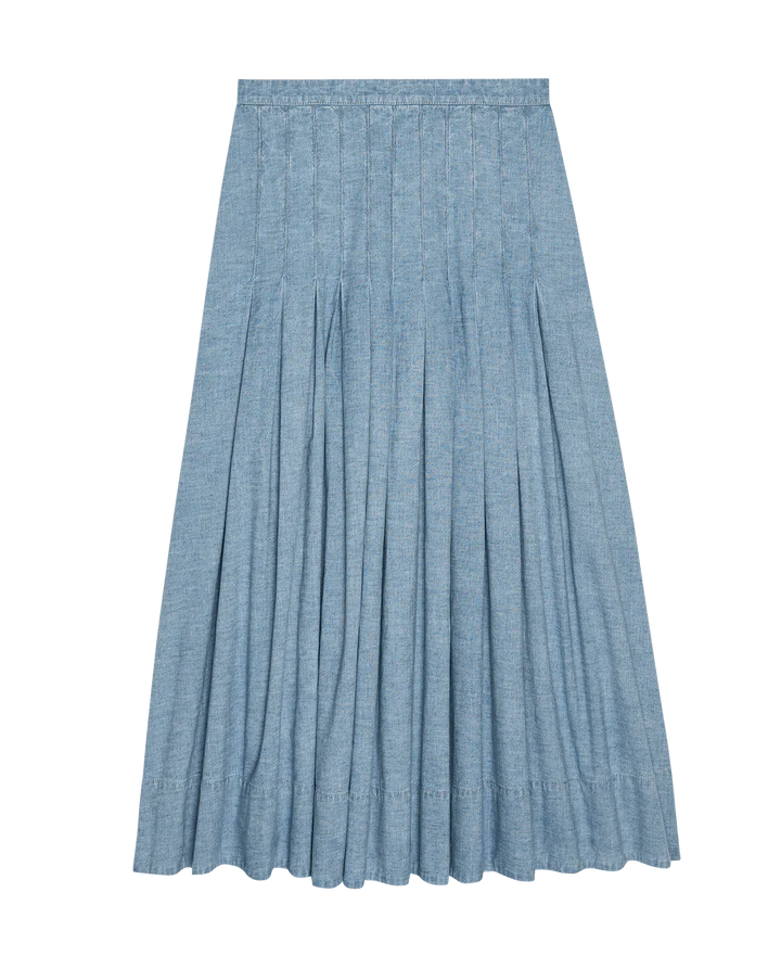 THE GREAT RHYTHM SKIRT IN DENIM