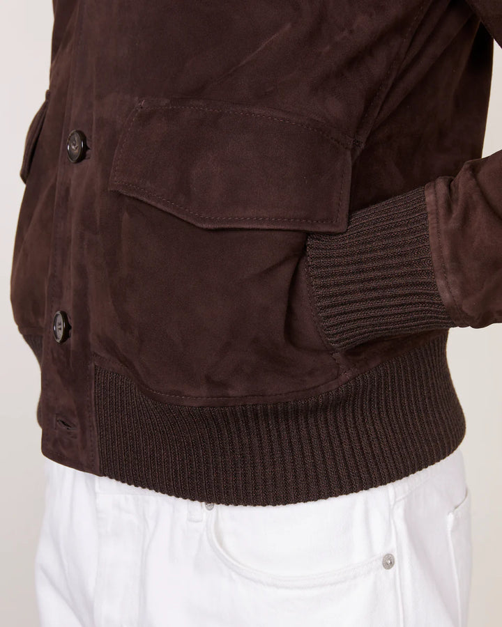 OFFICINE GENERALE SUEDE JACKET
