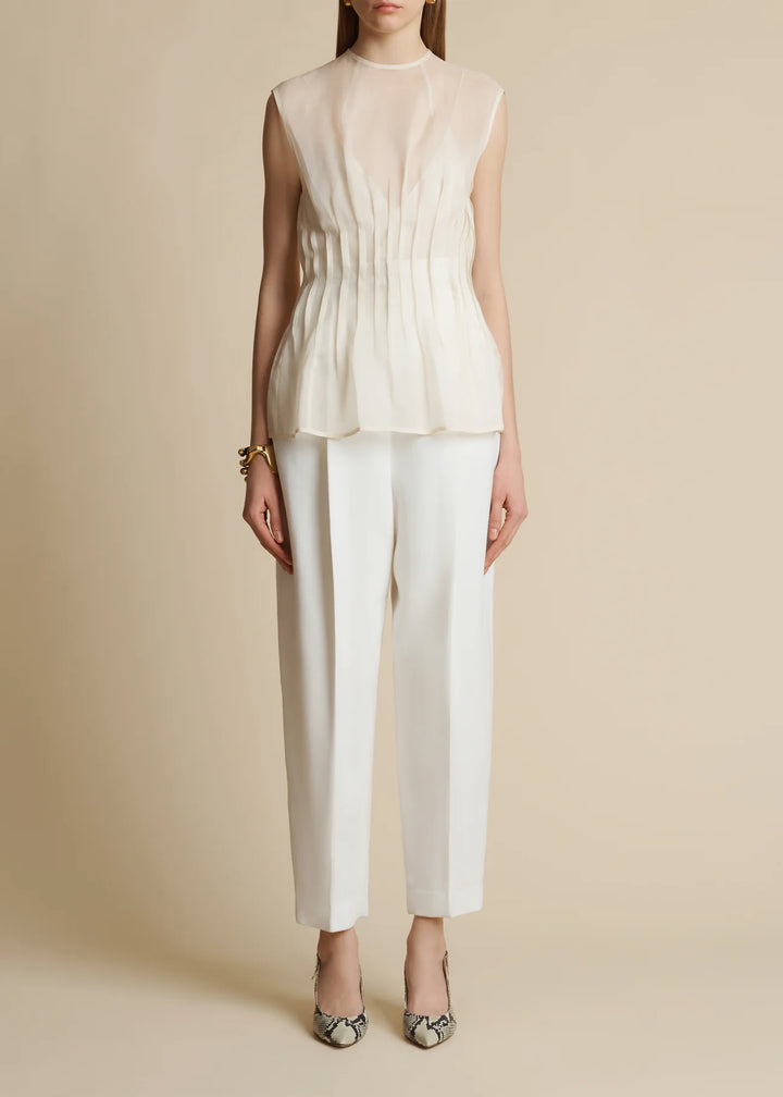 KHAITE WESTIN TOP