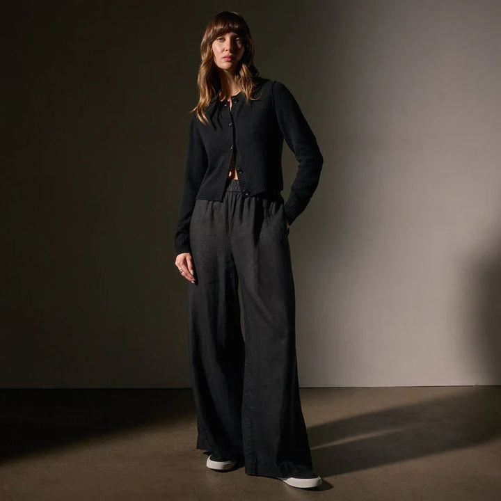 JAMES PERSE LINEN WIDE LEG PANT