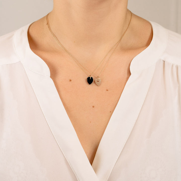 Ginette NY Angele Mini Heart Necklace
