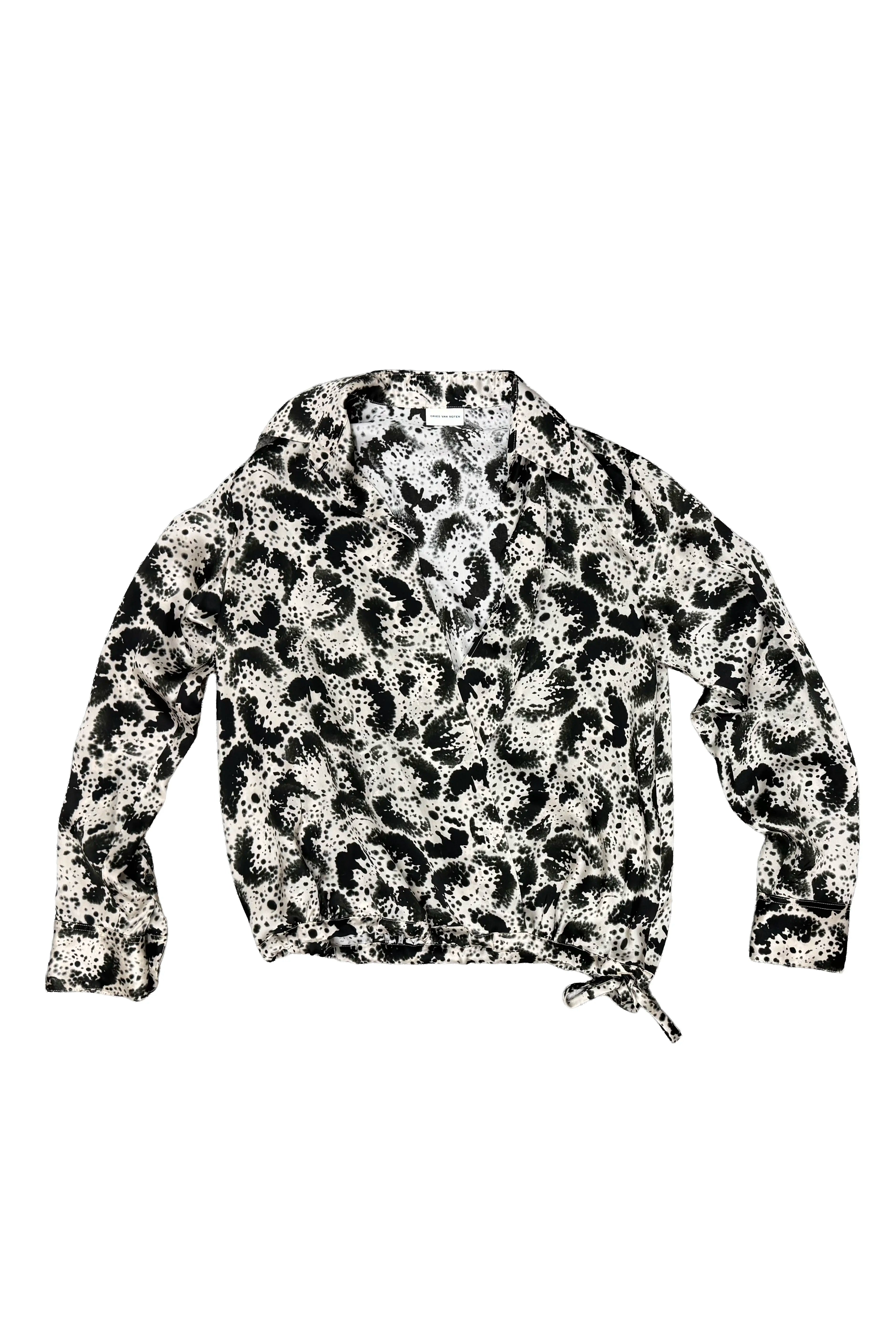 Tシャツ・カットソー Dries Van Noten Dries Van Noten Cedal Blouse DRIES VAN NOTEN CEDAL BLOUSE – Lawrence Covell