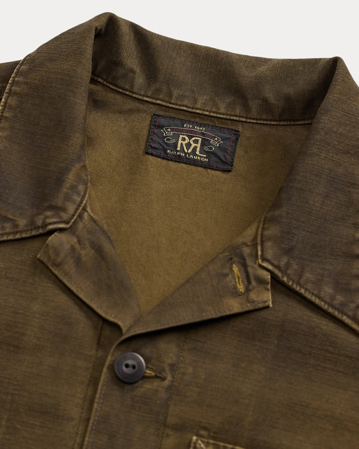 RRL REVERSE SATEEN OVERSHIRT