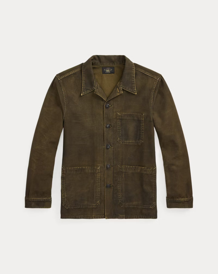 RRL REVERSE SATEEN OVERSHIRT