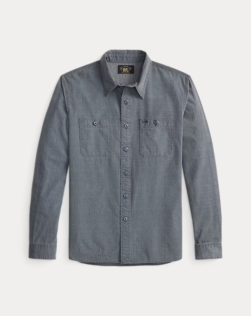 RRLシャツ RRL Check Print Woven Workshirt | Lawrence Covell