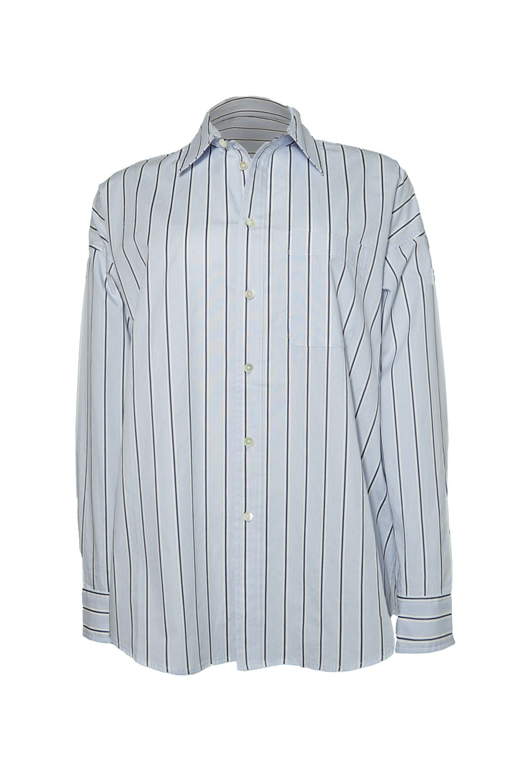 6397 Striped Uniform Shirt