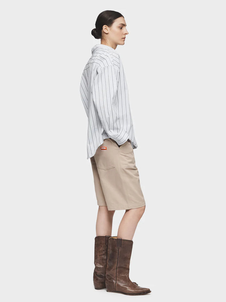 6397 Striped Uniform Shirt