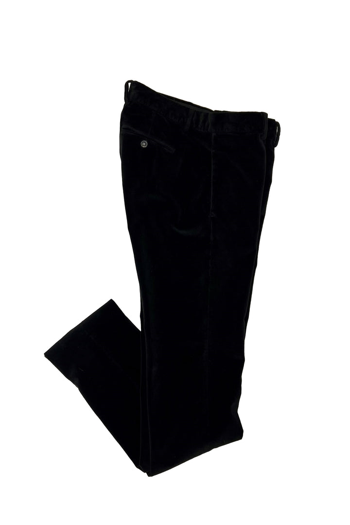 Massimo Alba Black Velvet Pant
