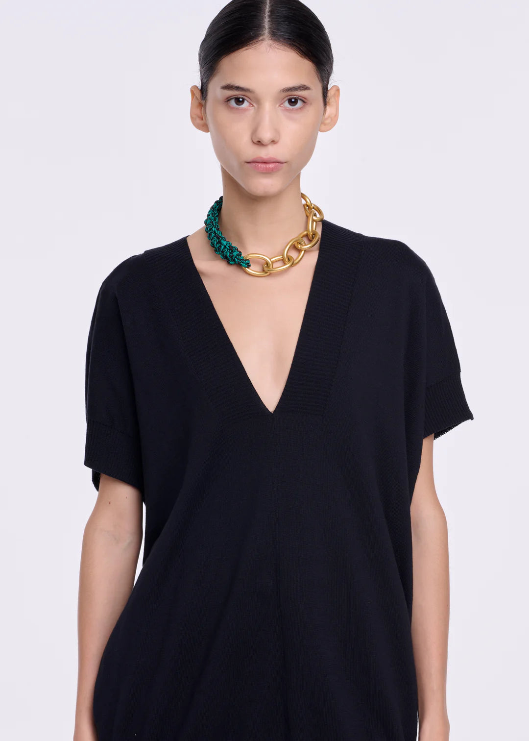 PLAN C V NECK TOP