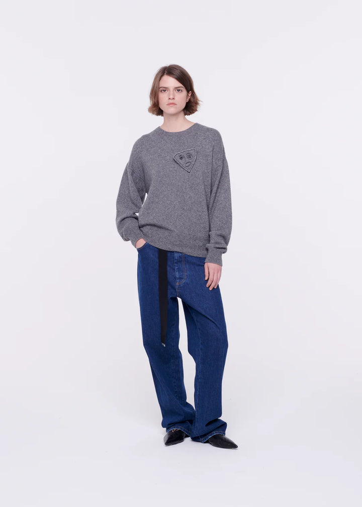 PLAN C WIDE LEG JEAN