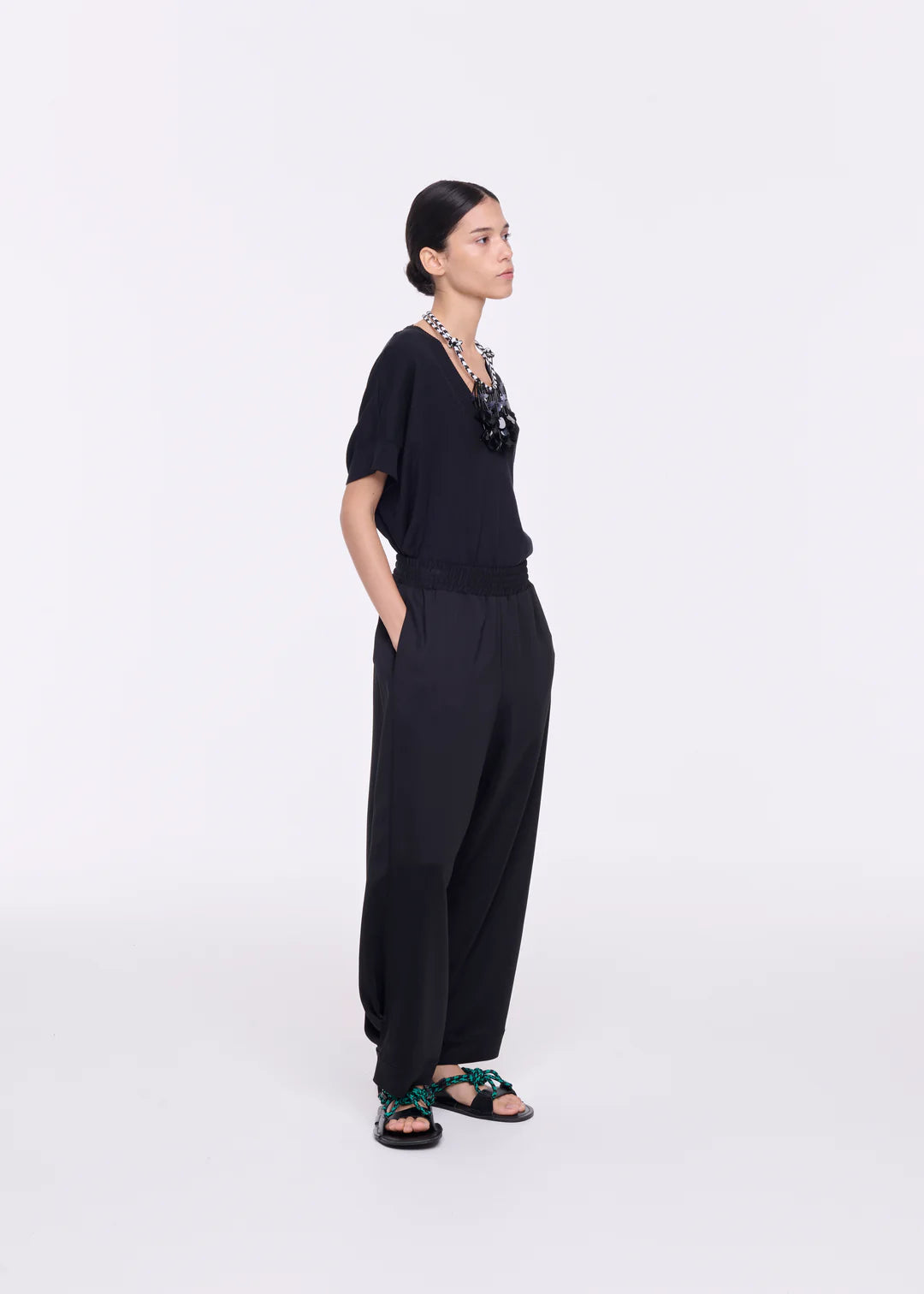 PLAN C VISCOSE PANTS