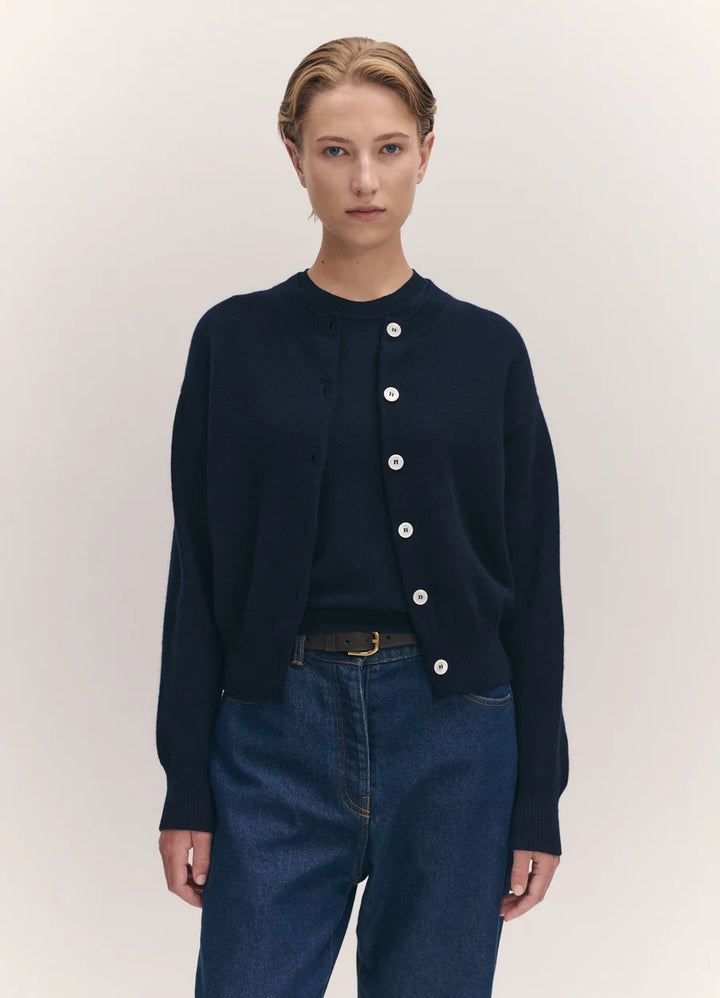 & DAUGHTER Ada Crewneck Cardigan