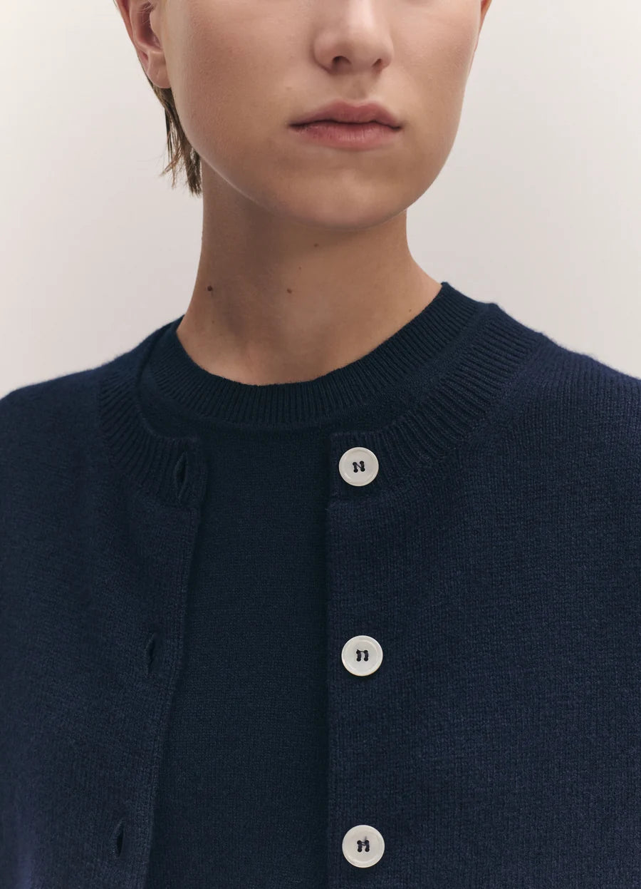 & DAUGHTER Ada Crewneck Cardigan