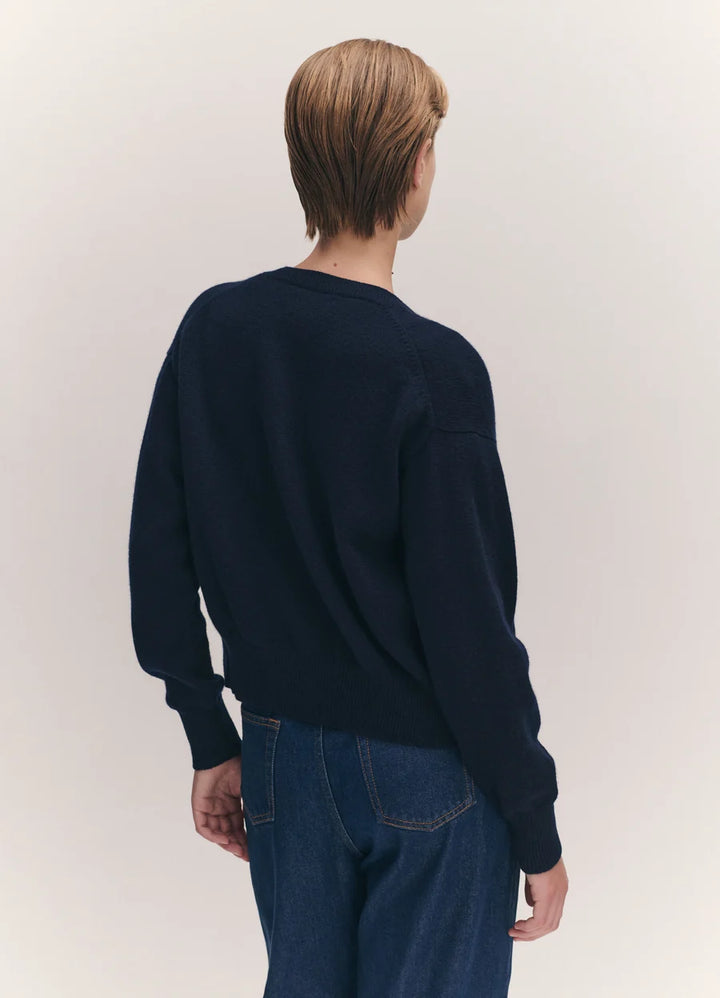 & DAUGHTER Ada Crewneck Cardigan