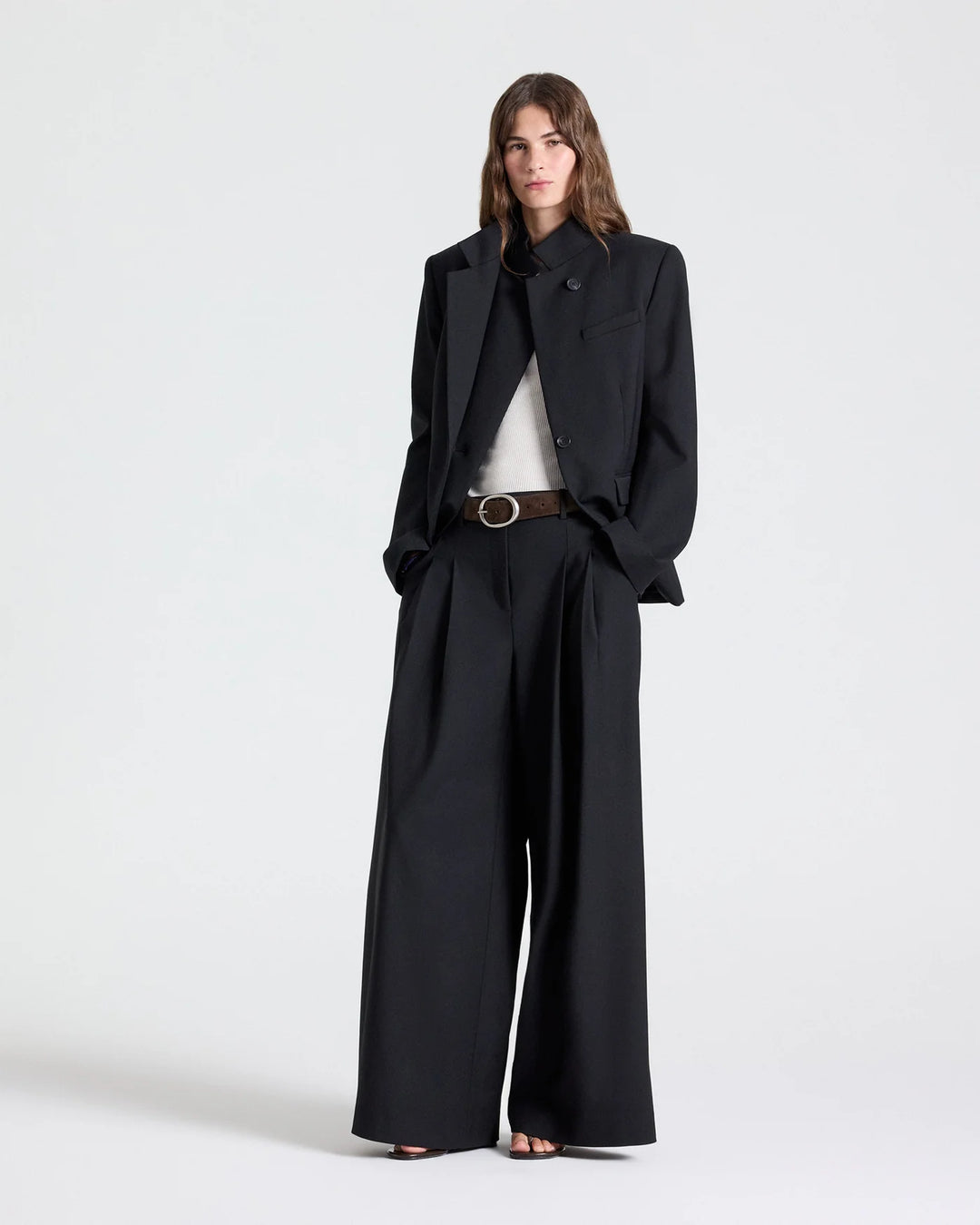 TWP DOUBLE TAKE WOOL BLAZER