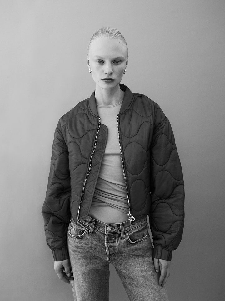 AGOLDE IONA QUILTED JACKET