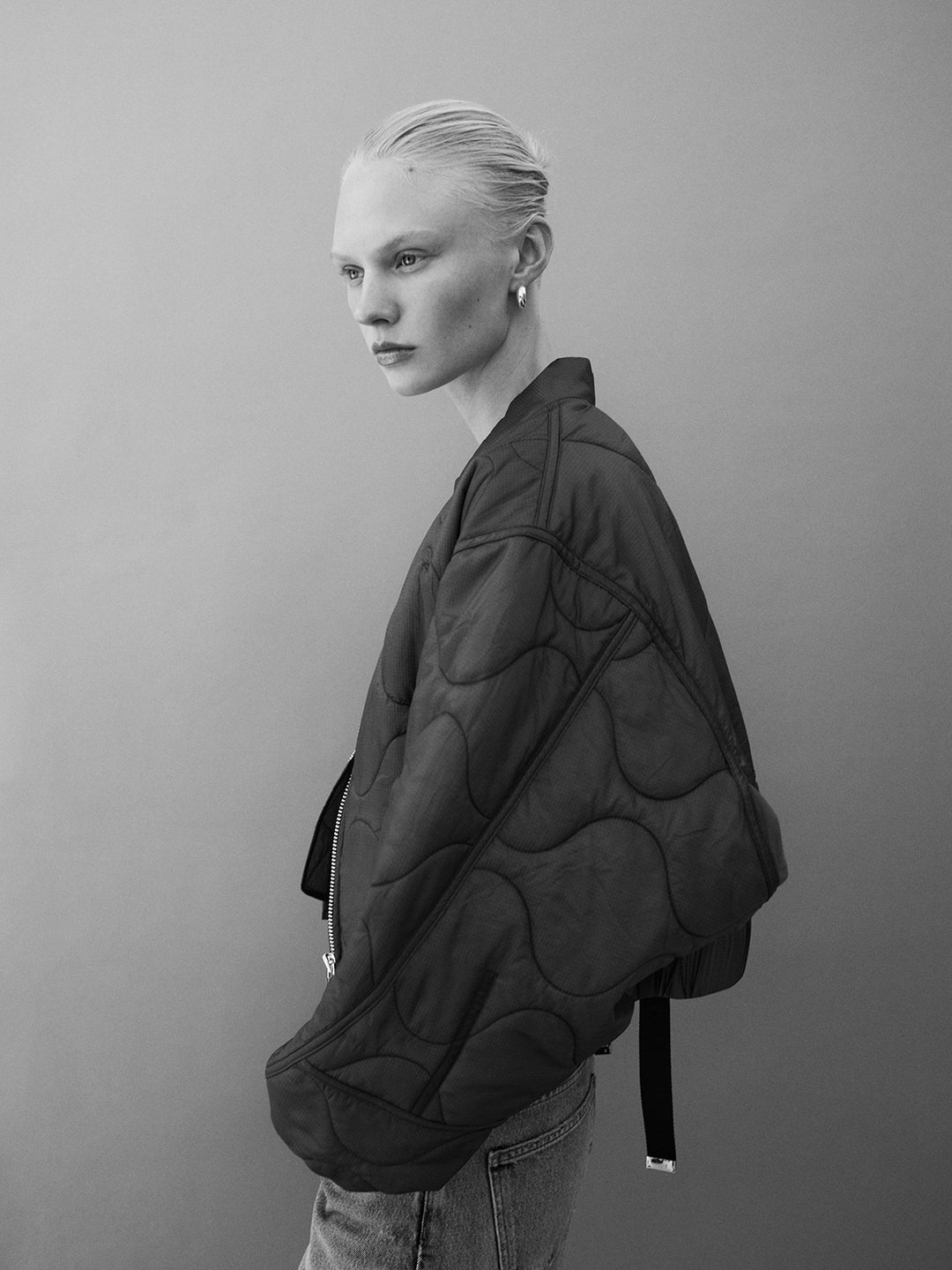 AGOLDE IONA QUILTED JACKET