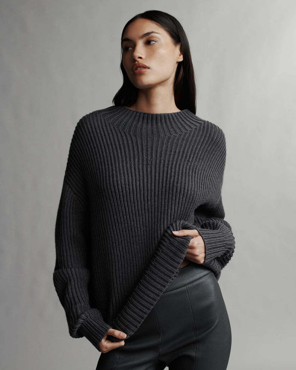 TWP MACIE SWEATER WITH ZIPPERS